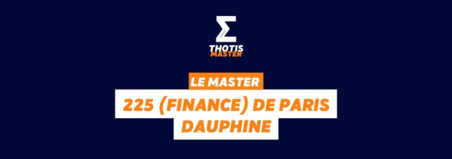 Master Finance Dauphine