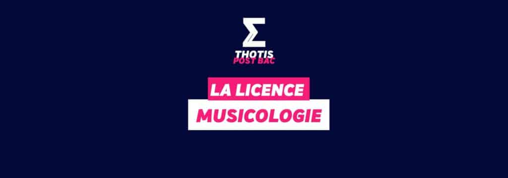 Licence Musicologie