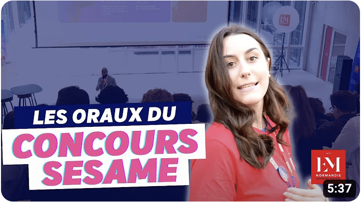 Immersion aux oraux du concours sesame