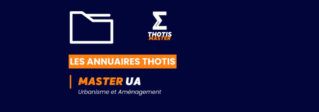 MASTER_Urbanisme et Aménagement_Annuaire_Thotis