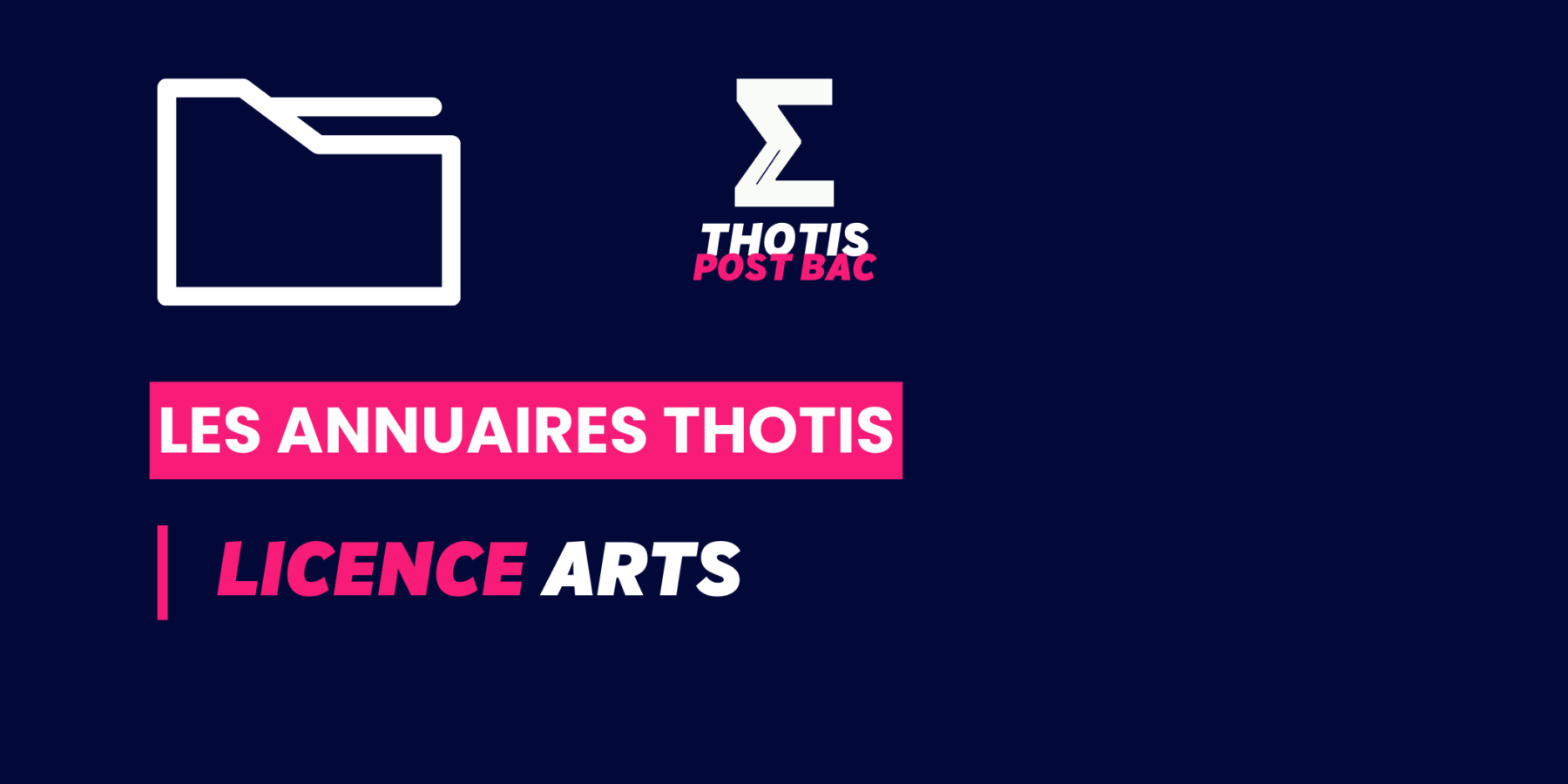 LICENCE_ARTS_Annuaire_Thotis