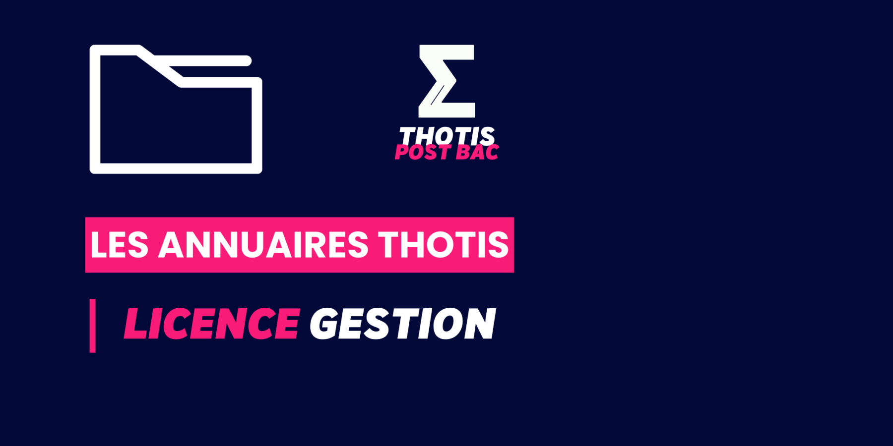 LICENCE_GESTION_Annuaire_Thotis