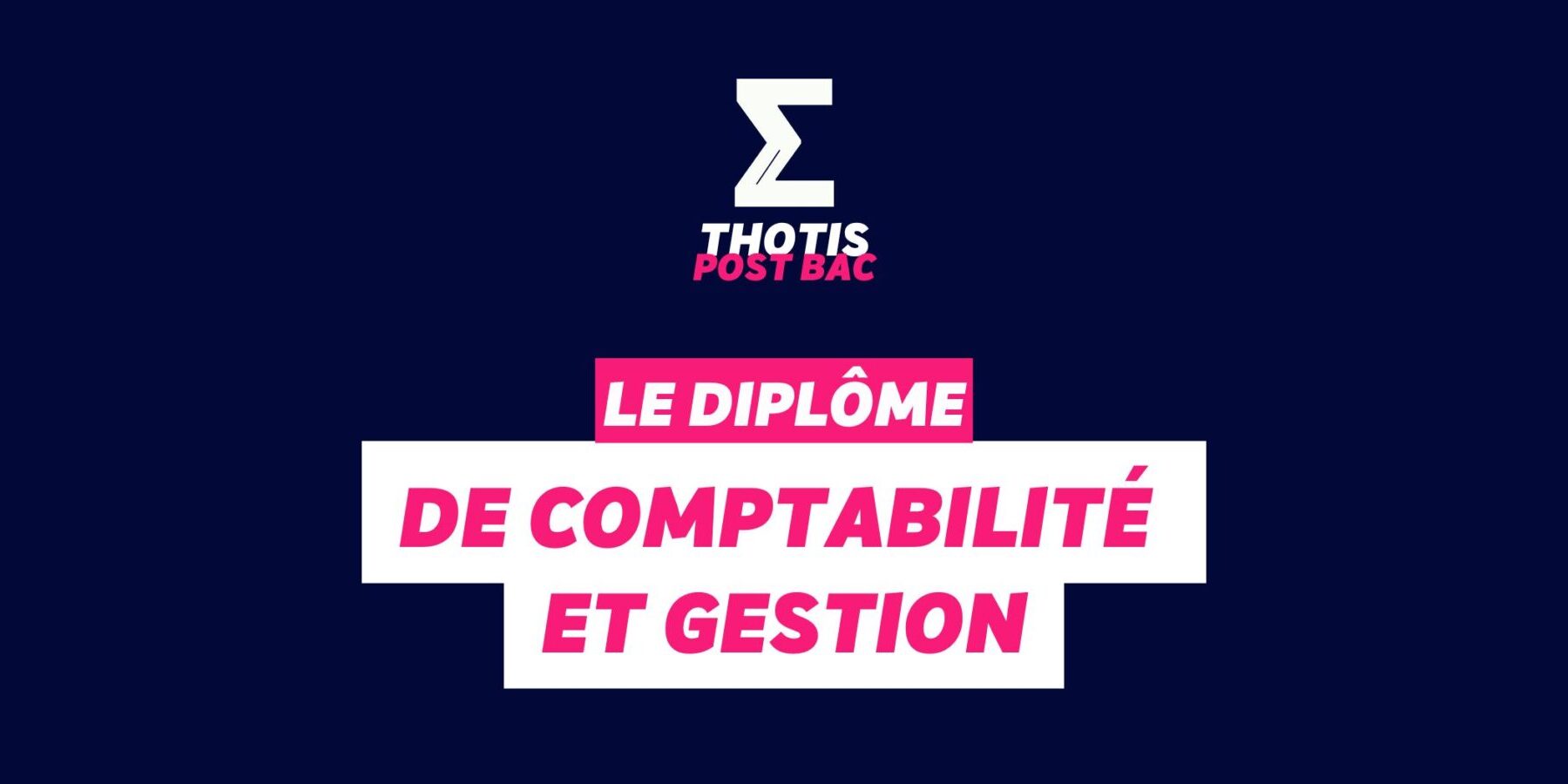 Diplôme de comptabilité gestion