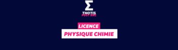 Licence Physique Chimie