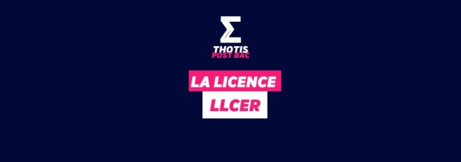 Licence LLCER