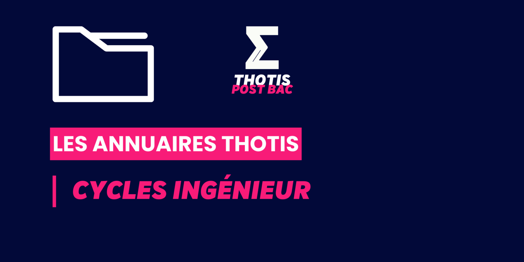 cycles Ingénieur_Annuaire_Thotis