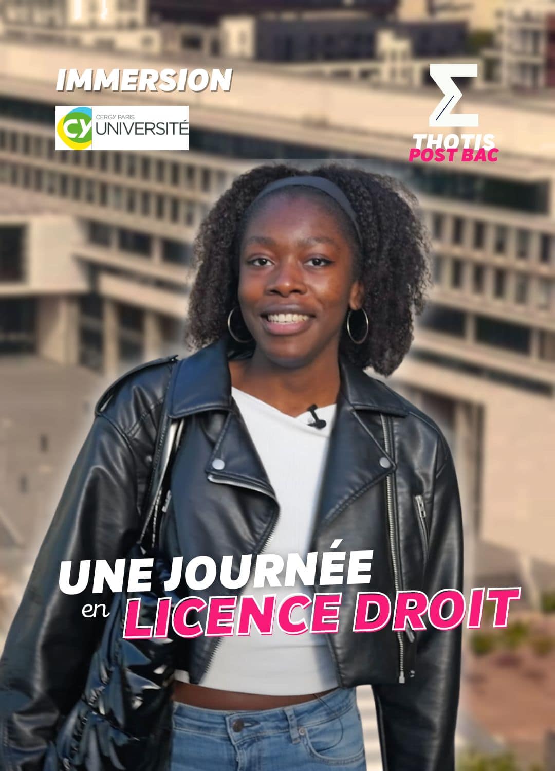 une journée en licence de droit à CY