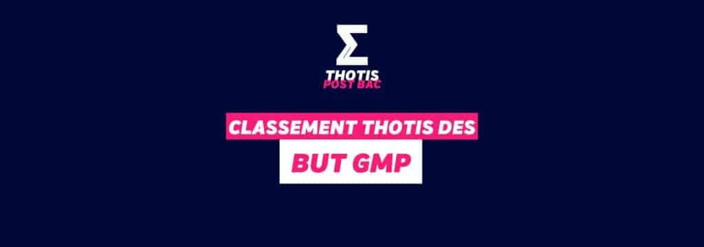 Classement BUT GMP