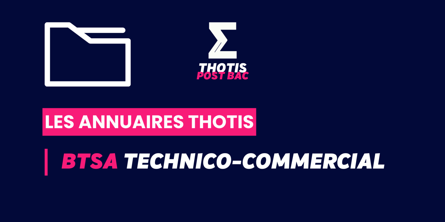 BTSA_ Technico-commercial_Annuaire_Thotis
