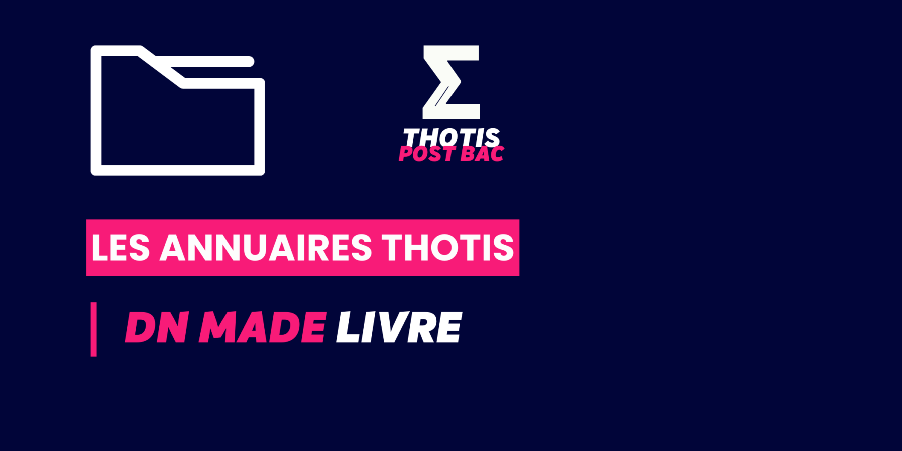 DNMADE Livre Annuaire