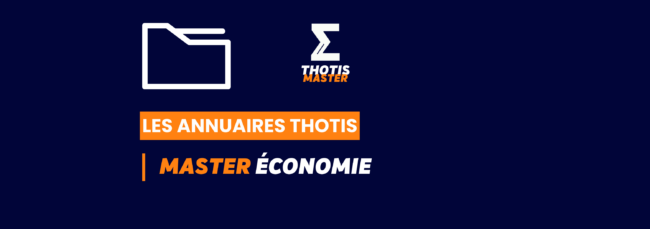 MASTER_économie_Annuaire_Thotis