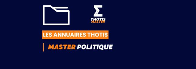 Thotis Annuaire - Master politique (1)