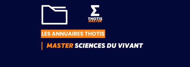 Thotis Annuaire - Master Sciences du vivant