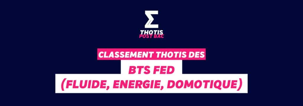 Thotis Classement BTS - FED