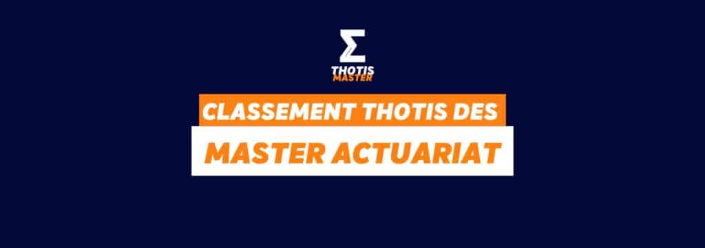 Annuaire master Actuariat