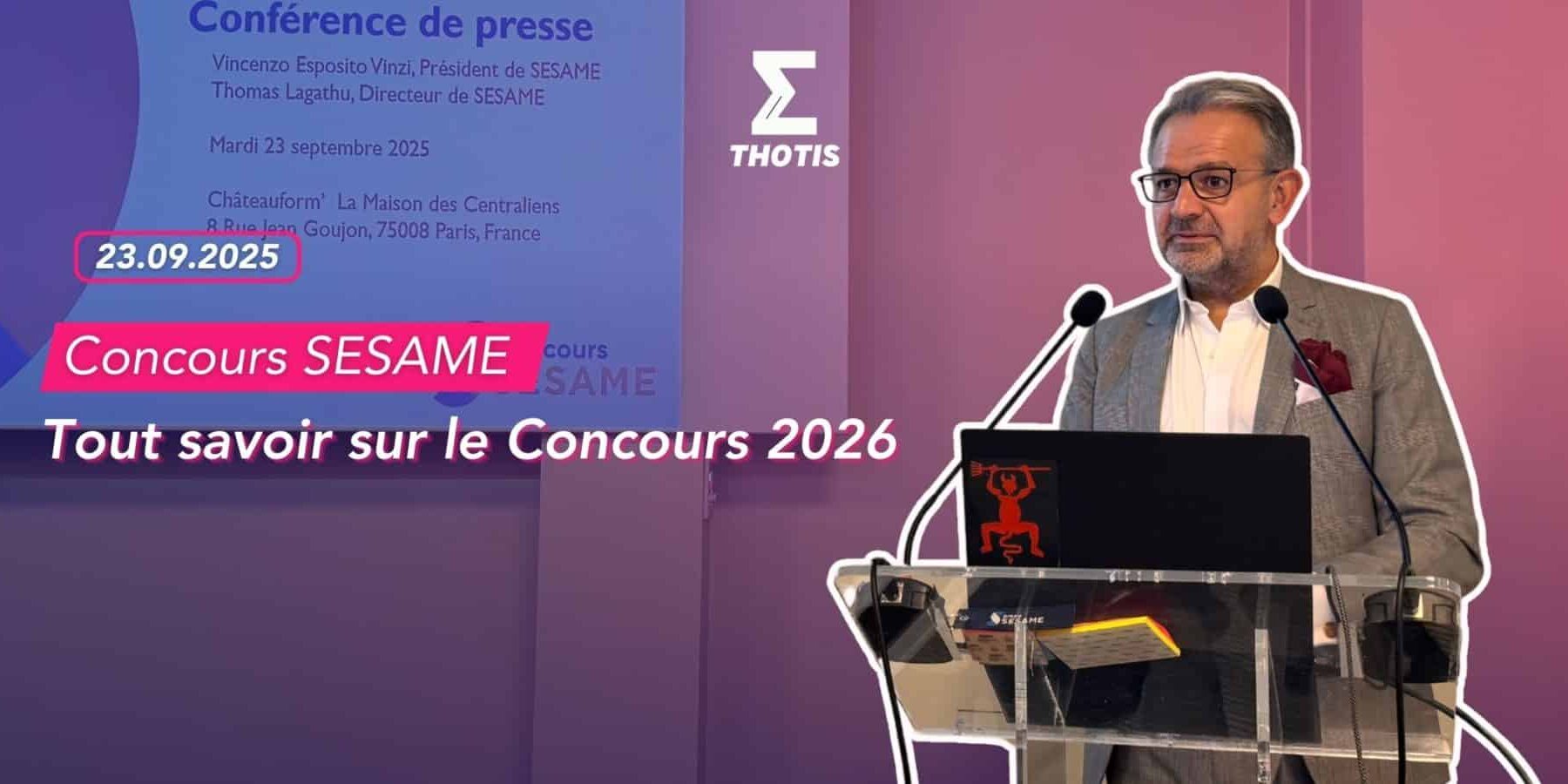 CONCOURS SESAME 2026